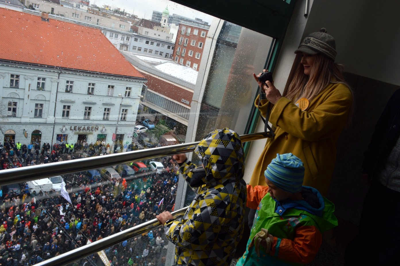Veľký protikorupčný pochod. 18.4.2017. Foto: Hana Fábry