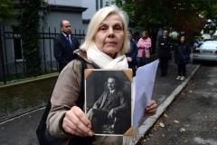 Ukladanie Stolpersteine. Bratislava, 24. 9. 2017. 